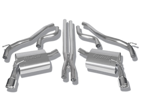 Borla 10-13 Camaro 3.6L V6 (except 2013 RS) Touring Catback Exhaust - 140282