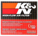 K&N Filter Universal Clamp-On Filter 2in Flange / 2-23/32in Base / 3in x 2in Top / 2-3/4in Height - RC-1820