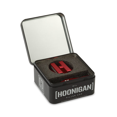 Mishimoto Honda Hoonigan Oil Filler Cap - Red - MMOFC-HN-HOONRD