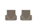 WeatherTech 12+ Audi A6/S6 Rear Rubber Mats - Tan - W301TN