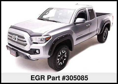 EGR 16-17 Toyota Tacoma Superguard Hood Shield - Matte (305085) - 305085