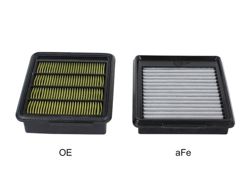 aFe MagnumFLOW Air Filters OEM Replacement Pro DRY S 09-15 Nissan GT-R V6 3.8L (tt) - 31-10166