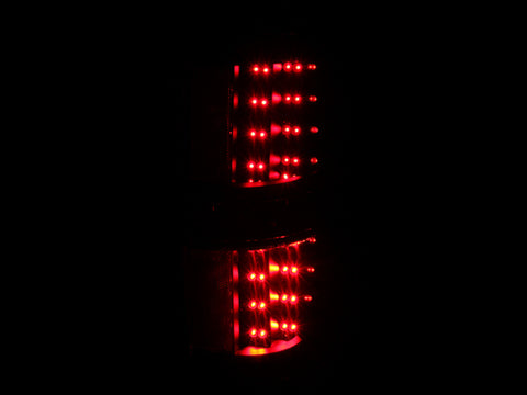 ANZO 2009-2014 Ford F-150 LED Taillights Black - 311145