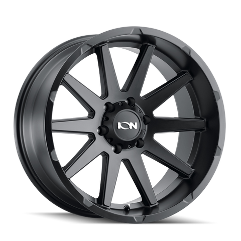 ION Type 143 20x9 / 8x165.1 BP / 0mm Offset / 125.2mm Hub Matte Black Wheel - 143-2981MB