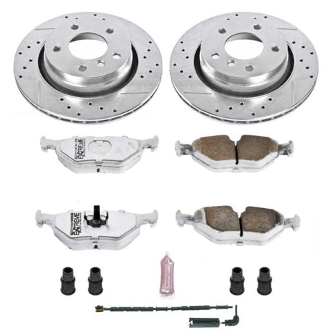 Power Stop 2000 BMW 323i Rear Z26 Street Warrior Brake Kit - K877-26
