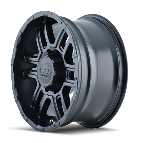 ION Type 179 16x8 / 8x165.1 BP / 10mm Offset / 130.8mm Hub Matte Black Wheel - 179-6881MB