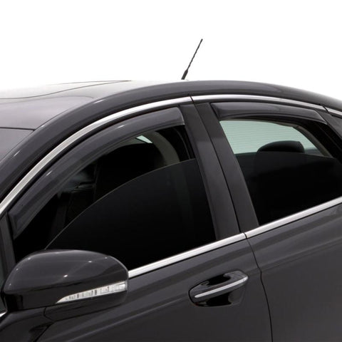 AVS 16-18 Honda Pilot Ventvisor In-Channel Front & Rear Window Deflectors 4pc - Smoke - 194557