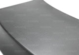 Seibon 09-12 Nissan GTR R35 OEM Dry Carbon Fiber Trunk/Hatch (NO Spoiler Holes) - TL0910NSGTR-OE-DRY