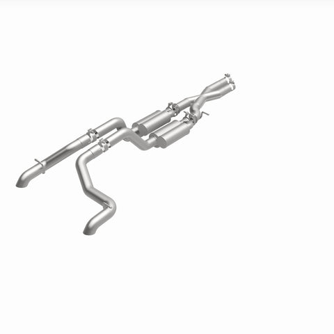 MagnaFlow Cat-Back 2021 Jeep Wrangler 6.4L Rock Crawler Series Dual Exit Stainless Exhaust - 19582
