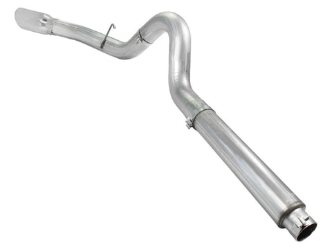 aFe Atlas 5in DPF-Back Aluminized Steel Exh Sys, Ford Diesel Trucks 08-10 V8-6.4L (td) Polished tip - 49-03054-P