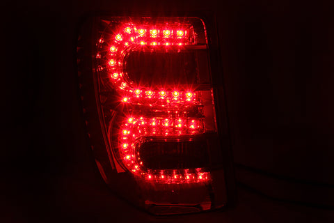 ANZO 1999-2004 Jeep Grand Cherokee LED Taillights Red/Smoke - 311180