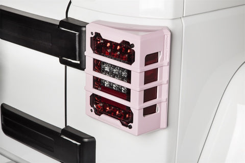 Rugged Ridge 07-18 Jeep Wrangler JK Raw Elite Tail Light Guards - 11226.07