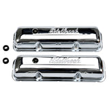 Edelbrock Valve Cover Signature Series Ford 1958-1976 FE V8 Chrome - 4462