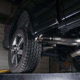 Stainless Works 2015-18 F-150 Exhaust X-Pipe Resonator Muffler Exits In Front Of Passenger Rear Tire - FT15CBFT