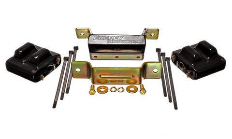 Energy Suspension 88-94 GM Blazer 4WD K Series Black Motor and Transmision Mounts; Zinc Finish - 3.1131G