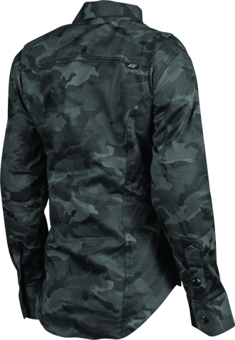 Speed and Strength Speed Society Armored Moto Shirt Camouflage Womens -XS - 880436