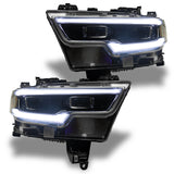 Oracle 19-21 RAM 1500 Projector LED Headlight DRL Kit - ColorSHIFT RGBW+A w/o Controller - 1448-339