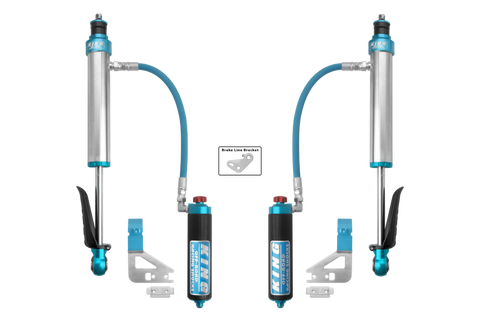 King Shocks 2022+ Toyota Tundra Rear 2.5 Dia Remote Reservoir Coilover & Adjuster (Pair) - 25001-397A