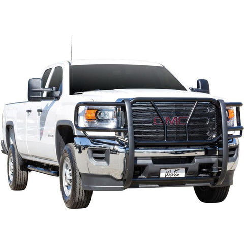 Westin 2015-2018 GMC Sierra 2500/3500 HDX Grille Guard - Black - 57-3795