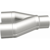 MagnaFlow Universal Trans Y-Pipe All SS 4inch (Dual) 3.5inch (Single) x 13inch (Overall) - 10800