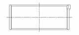 ACL Suzuki Hayabusa Motorcycle Standard High Performance w/ Extra Oil Clearance Rod Bearing - 4B8431HX-STD