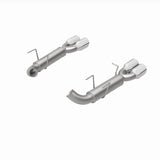 MagnaFlow 12 Ford Mustang V8 5.0L Dual Split Rear Exit Axle-Back Stainless Cat Back Perf Exhaust - 15077