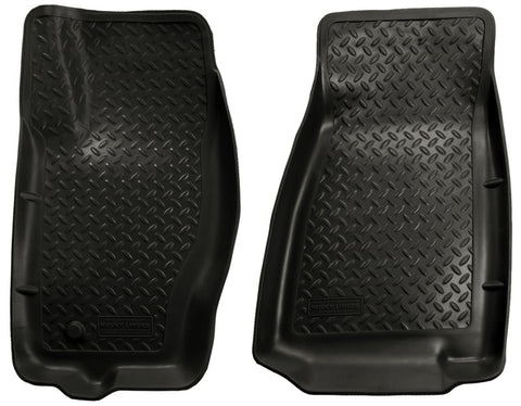 Husky Liners 05-10 Jeep Grand Cherokee/Commander Classic Style Black Floor Liners - 30611
