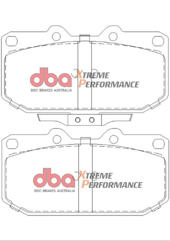 DBA 06-07 Subaru WRX XP650 Front Brake Pads - DB1170XP