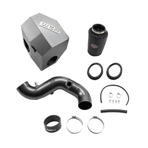 Wehrli 13-18 Cummins 6.7L Intake Kit 4in - Fine Texture Black - WCF100881-FTB
