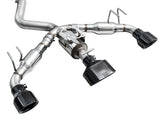 AWE Tuning 2023+ Toyota GR Corolla Touring Edition Exhaust - Diamond Black Tips - 3015-53472