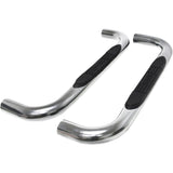 Westin 19-20 Chevy/GMC Silverado/Sierra 1500 Regular Cab E-Series 3 Nerf Step Bars - Stainless Steel - 23-4110