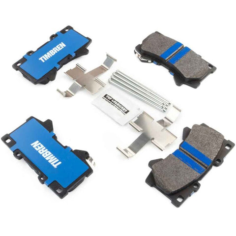 Timbren 24-25 Lexus GX550/Toyota Land Cruiser BES Severe Duty Semi-Metallic Brake Pads - Front - TIM-D2442SD