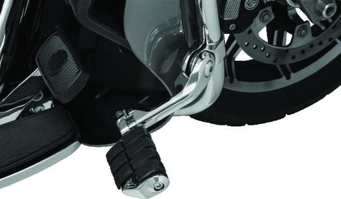 Kuryakyn Tour-Tech Cruise 6in Mount Arm With Dually ISO Pegs 1-1/4in Clamp Chrome - 4529