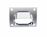 QTP Bolt-On QTEC Low Profile Oval Turn Down - 11339
