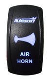 Kleinn Air Horn Rocker Switch - Lighted-Blue - 321B