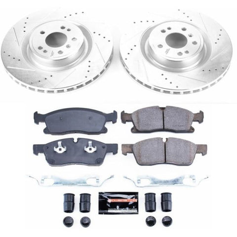 Power Stop 13-16 Mercedes-Benz GL350 Front Z23 Evolution Sport Brake Kit - K6903