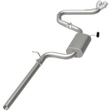 MagnaFlow Sys C/B 2015 Volkswagen Golf 1.8L 2.5in SS Dual Driver Side Exit Polished 3 Tip - 19163