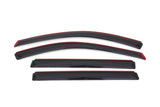 AVS 13-18 Nissan Pathfinder Ventvisor In-Channel Front & Rear Window Deflectors 4pc - Smoke - 194479