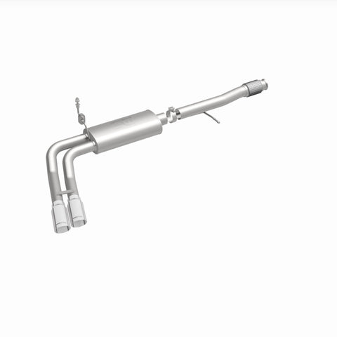 Magnaflow 14 Chev Silverado V8 5.3L CC/EC Dual Same Side Before P/S Tire Exit SS Cat Back Perf Exh - 15270
