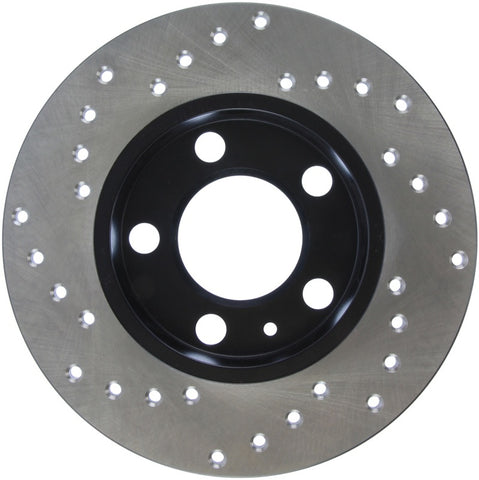 StopTech 00-06 Audi TT Left Rear Drilled Rotor - 128.33057L
