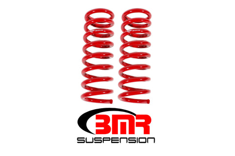BMR 64-72 A-Body Front Lowering Springs - Red - SP013R