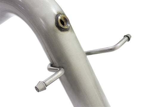 aFe LARGE BORE HD 3.5in DPF-Back SS Exhaust w/Polished Tip 2016 GM Colorado/Canyon 2.8L (td) - 49-44064-P