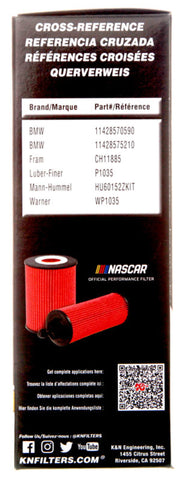 K&N Automotive Oil Filter - 14-17 Mini Cooper 1.5L L3 Gas - HP-7039