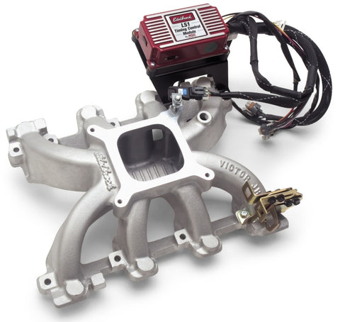 Edelbrock Manifold LS1 Victor Jr EFI to Carbureted Conversion - 2908