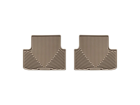 WeatherTech 08-12 Honda Accord Rear Rubber Mats - Tan - W198TN
