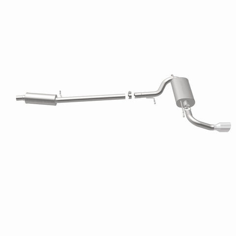 MagnaFlow 10-13 GMC Terrain L4 2.4L Single Straight D/S Rear Exit Stainless Cat Back Perf Exhaust - 15110