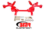 BMR 82-82 3rd Gen F-Body K-Member w/ LS1 Motor Mounts and Pinto Rack Mounts - Red - KM008-1R