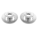 Power Stop 08-13 BMW 135i Front Evolution Drilled & Slotted Rotors - Pair - EBR1215XPR