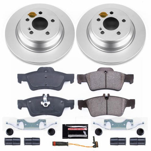 Power Stop 10-13 Mercedes-Benz S400 Rear Z23 Evolution Sport Coated Brake Kit - CRK6566