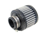 K&N 1.25in Flange ID x 3in OD x 2.5 inch H Rubber Base Crankcase Vent Filter - 62-1380